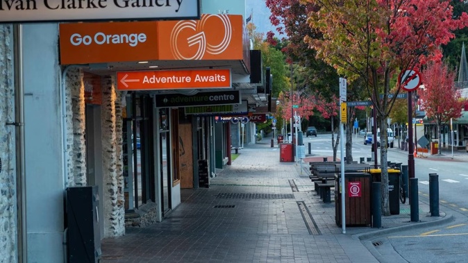 Shotover St is a busy public street at the heart of Queenstown city centre stretching 650m, lined with numerous food and shopping outlets. Photo / James Allan