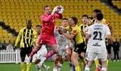 Michael Woud (GK) of Auckland during the A-League Men - Phoenix v Auckland FC at Sky Stadium, Wellington, New Zealand on Saturday 8 November 2025. Photo / Photosport