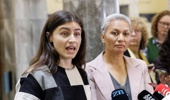 Green Party co-leaders Chlöe Swarbrick and Marama Davidson. Photo / Mark Mitchell