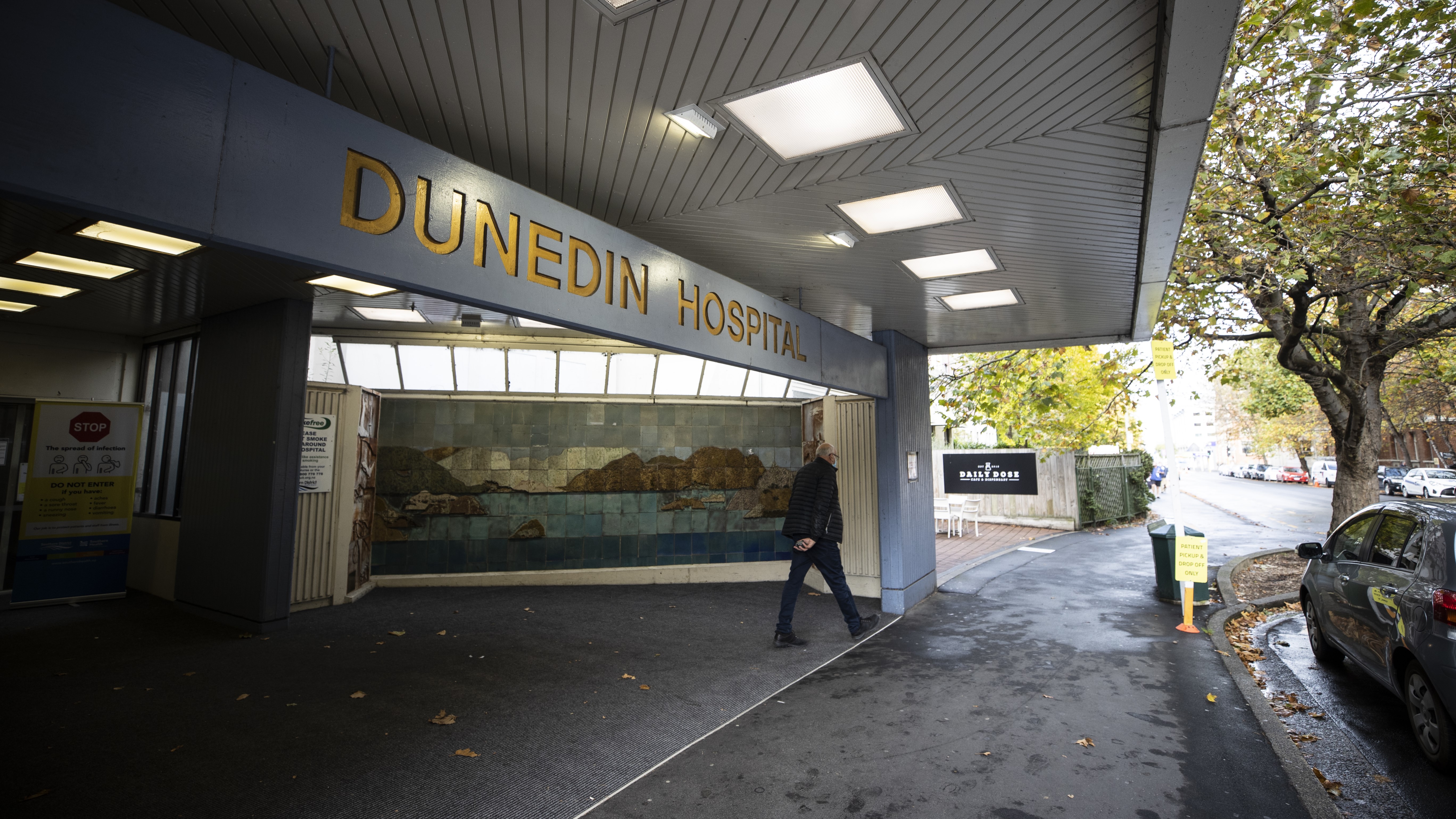 Dunedin Hospital pictured 2nd May, 2022. Photo / George Heard