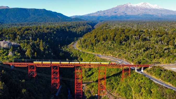 Andy Oakley says the Central Plateau has a unique climate, with a limited period available in which to undertake road works. Photo / Glenbrook Vintage Railway / Finn O'Regan