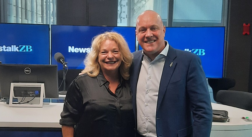 Watch: National leader Chris Luxon joins Kerre McIvor Mornings