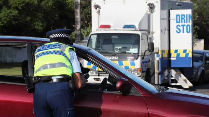 Targets for police include 50,000 roadside drug tests and three million breath alcohol tests each year. Photo / John Stone