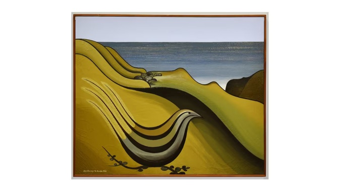A 1966 Don Binney painting of a fernbird, donated by Australian philanthropist Dr John Mayo, could raise up to $600,000 at a fundraising auction for the Auckland Art Gallery Foundation.