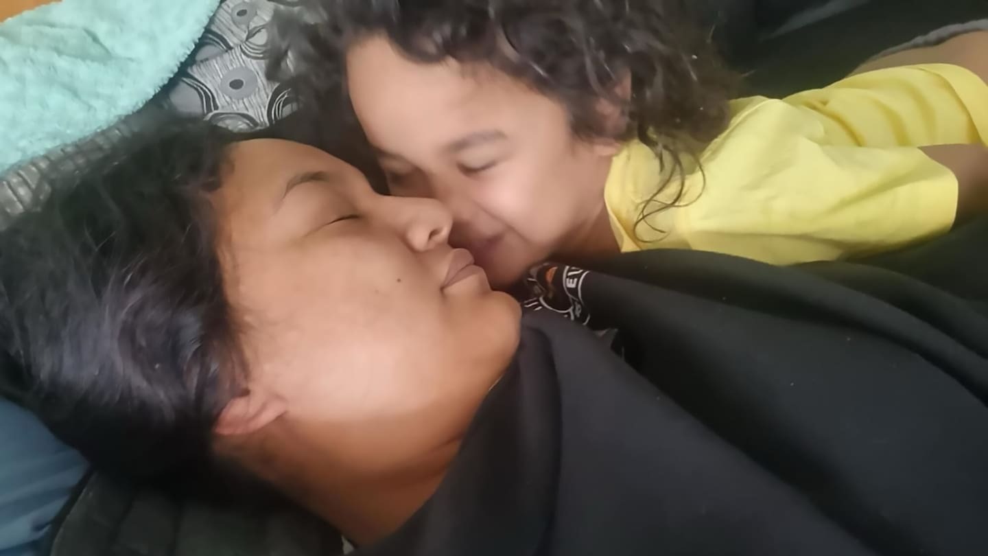 Police say an autopsy on the body of Gisborne 5-year-old Khyzah (pictured here with his mum Maia) has been completed.