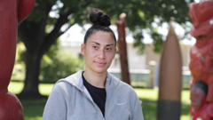 Māori-Frenchwoman and registered nurse Mahina Adams wants the unvaccinated in Hawke's Bay to know that Covid is not a joke and should be taken seriously. (Photo / Warren Buckland)