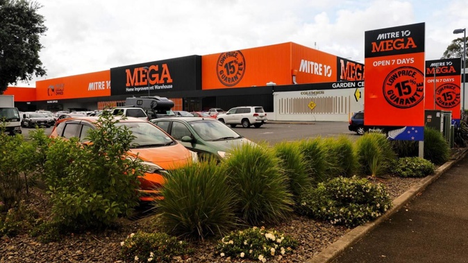Mitre 10 MEGA in Gate Pa, Tauranga. Photo / Mead Norton