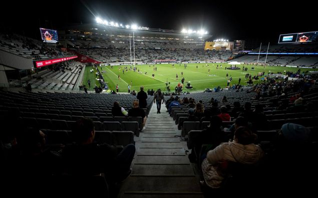 There were plenty of empty seats at Eden Park. (Photo / Dean Purcell)