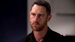 Detective Shaun Winstanley was shot in the face when he responded to a shooting on Queen St where two people were shot and killed along with the gunman on July 20, 2023. Photo / Television New Zealand