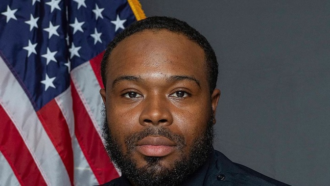 Demetrius Haley had been accused of brutality before he joined the police department. Photo / Memphis Police Department via AP