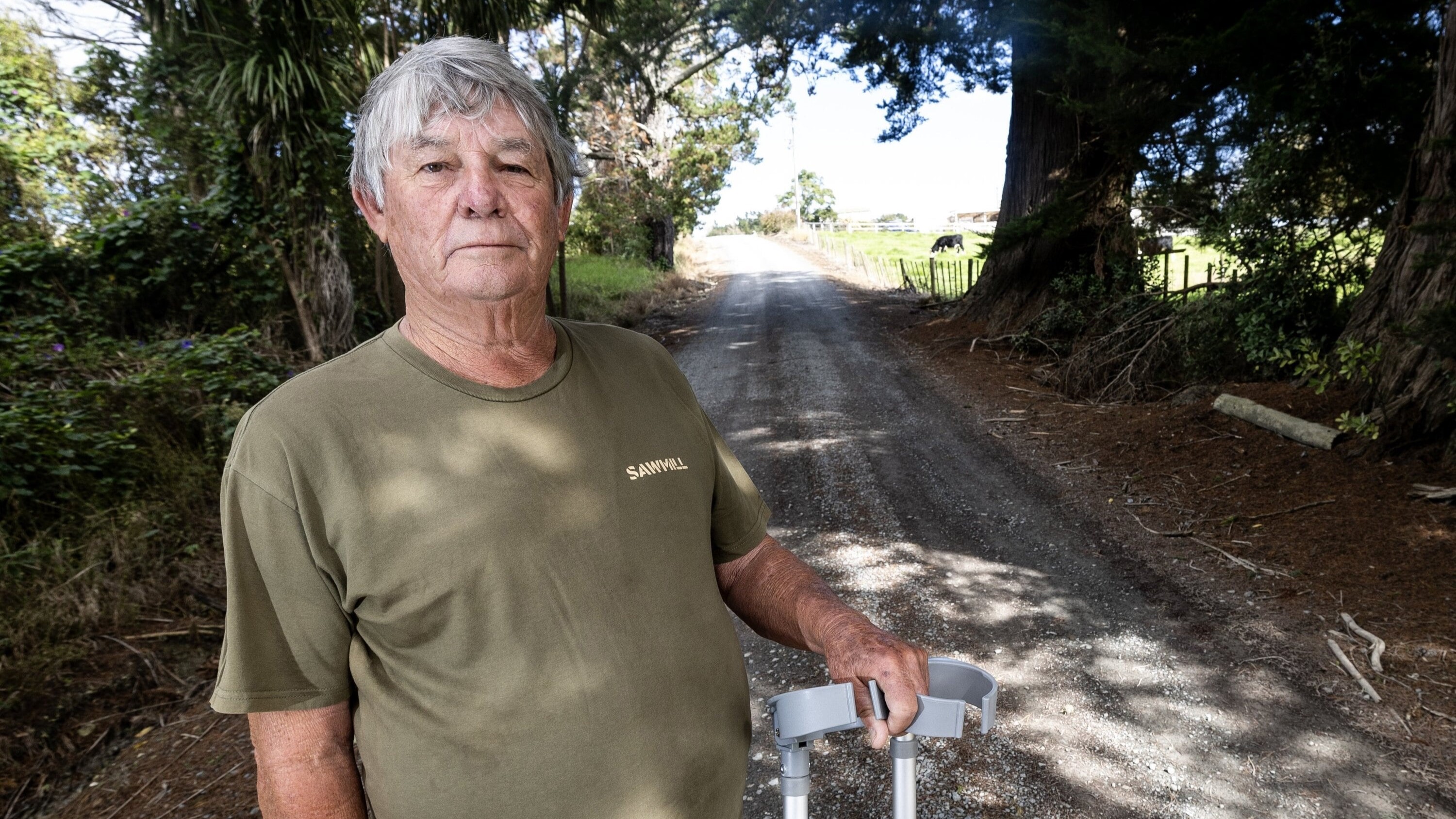 Mike Fletcher needed to get to a medical appointment in Wellsford, but his ACC-funded taxis didn't arrive in time. Photo / Jason Oxenham