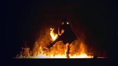 The World Fire Knife Championships mark the 30th anniversary this year of the sport.