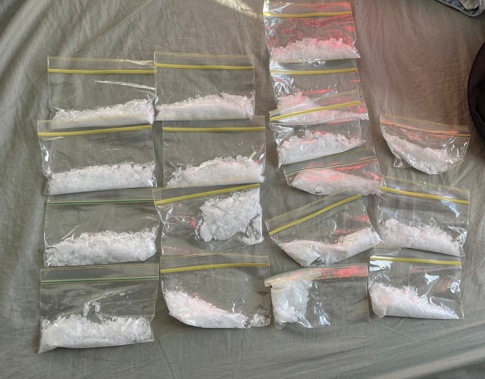 4.5kg of methamphetamine was seized during a police operation across Auckland and Waikato.