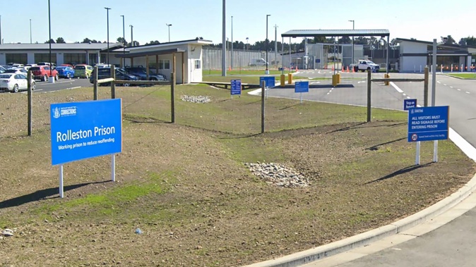 The Rolleston Prison inmates were taken to hospital after drinking alcohol-based hand sanitiser. Photo / Google Maps