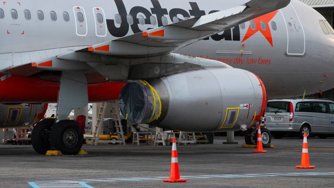 The Jetstar flight from Auckland to Wellington turned around at Port Waikato. File photo / Brett Phibbs