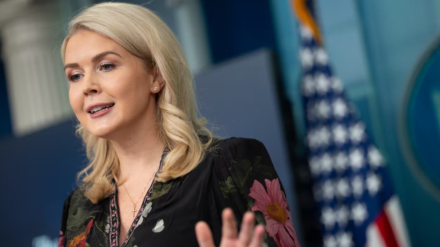 White House press secretary Karoline Leavitt. Photo / Sarah L. Voisin, The Washington Post