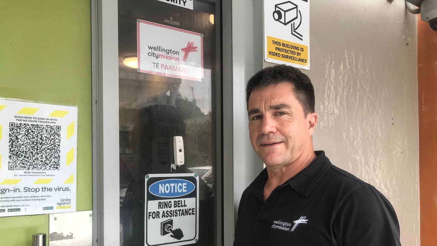 Wellington City Mission CEO Murray Edridge. Image / Newstalk ZB