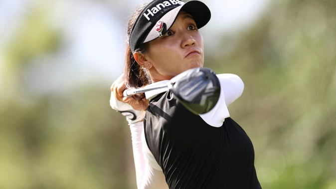 Lydia Ko in action during the first round of the Gainbridge LPGA at Boca Rio Golf Club. (Photo / Getty)