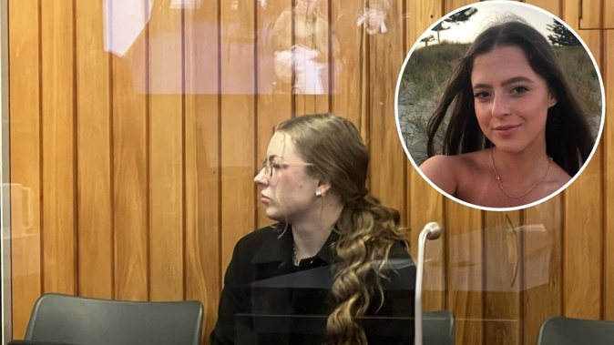Jasmine Donaldson has been found guilty of careless driving causing the death of her friend, Jade Richards (inset). Photo / Kelly Makiha