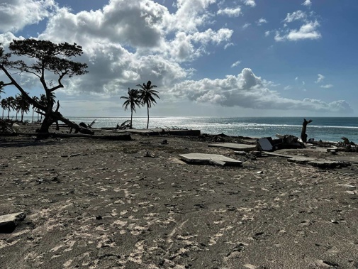 Western coastal area from Ha'atafu to Vakaloa in Tonga. (Photo / Supplied)