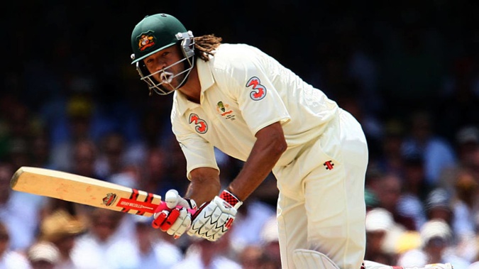 Andrew Symonds during his test career for Australia. Photo / Getty
