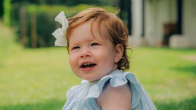 Photos of Lilibet were posted on Twitter by Meghan and Harry's friends. (Photo / Misan Harriman)