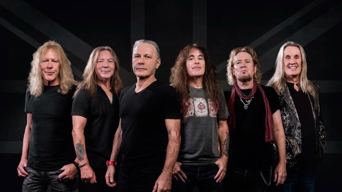 Iron Maiden will return to New Zealand as part of their The Future Past World Tour.