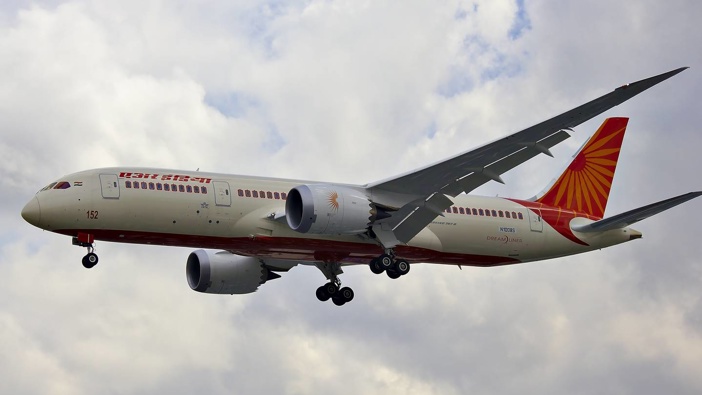 The Air India flight was turned back after repeated complaints of an unruly passenger. Photo / Daniel Eledut, Unsplash
