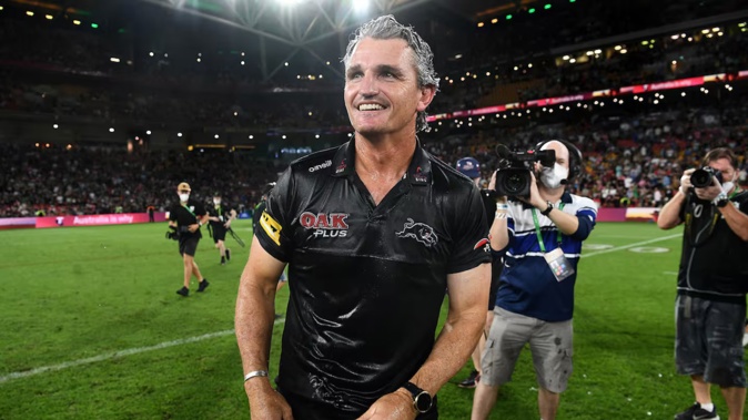 Penrith Panthers coach Ivan Cleary. Photo / AAP