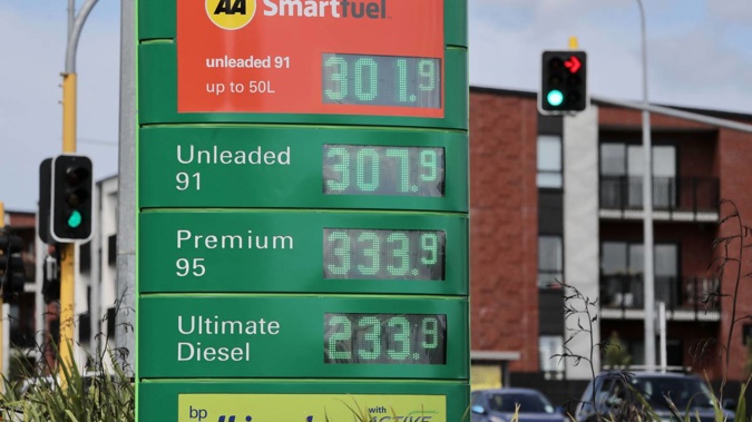 Petrol pain: Unleaded 91 is more than $3 per lt around Auckland and it set to rise further. (Photo / Michael Craig)