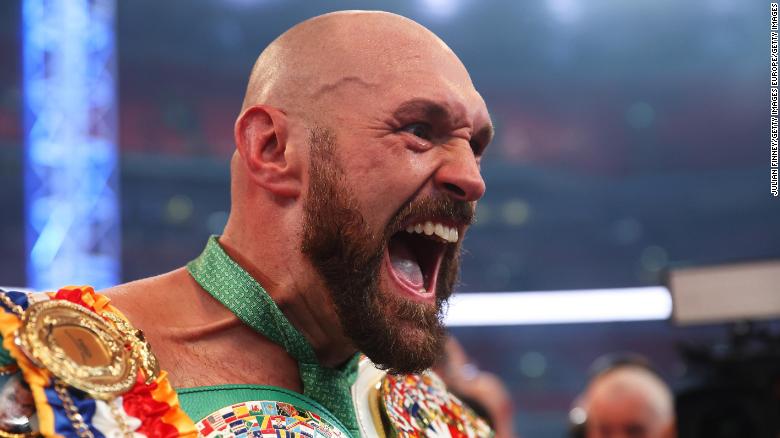 Tyson Fury is a two-time world heavyweight champion. Photo / CNN