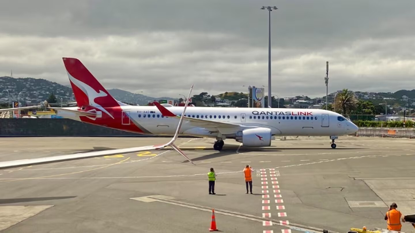 Qantas starts Wellington-Brisbane flights on new Airbus A220