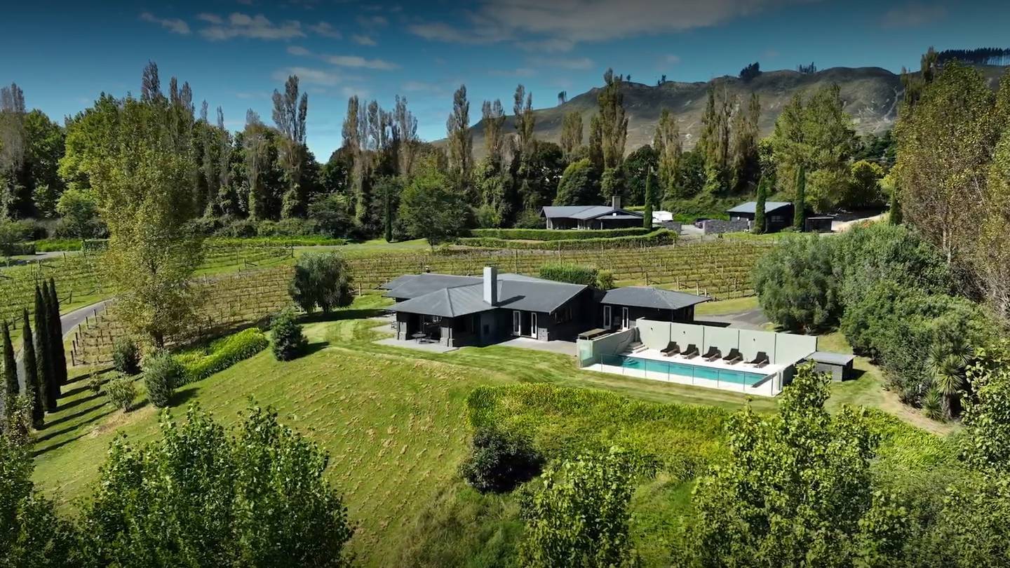 Val and Dick Bradshaw's parting gift to Hawke's Bay - a house that has sold for more than $3 million. Photo / Supplied