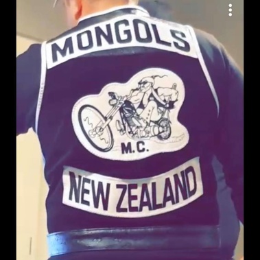 The Mongols motorcycle gang established a chapter in New Zealand in 2019. Photo / Supplied