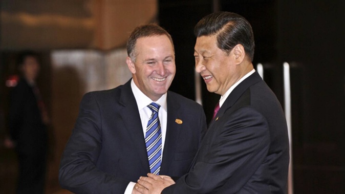 'He calls me a friend and I think he sort of means that.' John Key. (Photo / File)