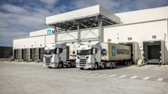 Global shipping heavyweight Maersk has opened its biggest investment in New Zealand yet, at the Ruakura Superhub. Photo / Mike Scott