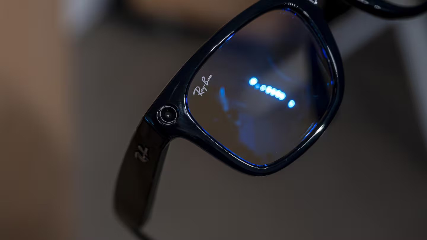 The man used Ray Ban Meta smart glasses to covertly film the sex worker while she was naked at an Auckland brothel. Photo / David Paul Morris/Bloomberg via Getty Images