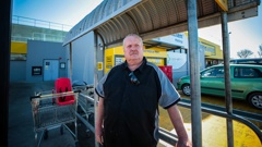 Andrew McDonald says Pak'nSave Hastings has kept its toilet closed for too long and it is unfair to people with different needs. Photo / Paul Taylor