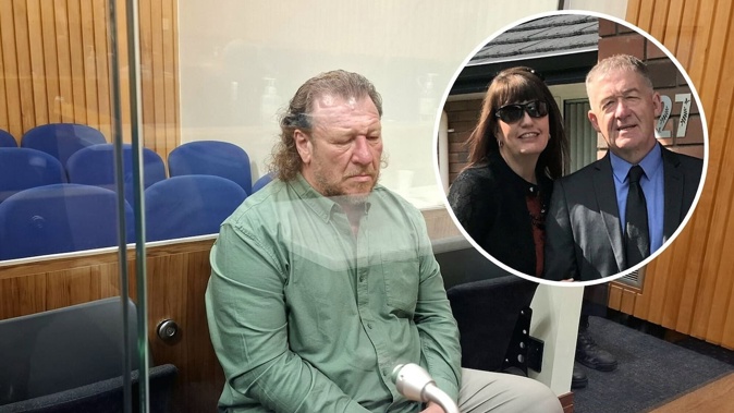 Mark Gregory Kimber was found guilty by a jury on manslaughter charges after he hit pedestrians Karen and Geoffrey Boucher with his motorbike.