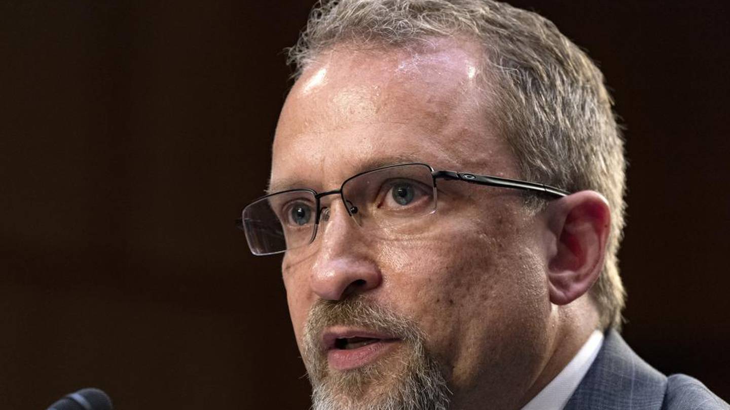 Twitter whistleblower Peiter Zatko testifies to a Senate Judiciary hearing. Photo / AP