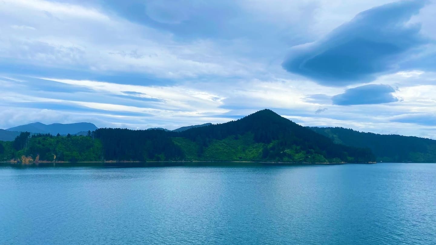 Search underway after person falls overboard from Cook Strait ferry