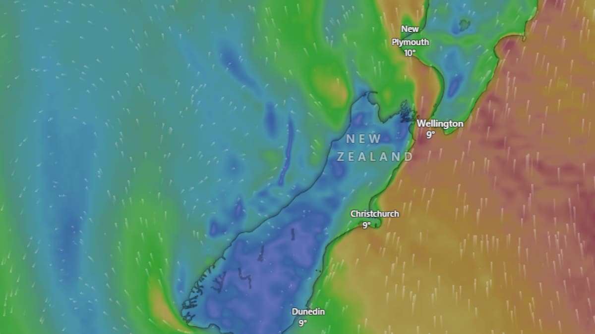 'Gusty southerly winds': Freezing autumn temperatures hit tonight