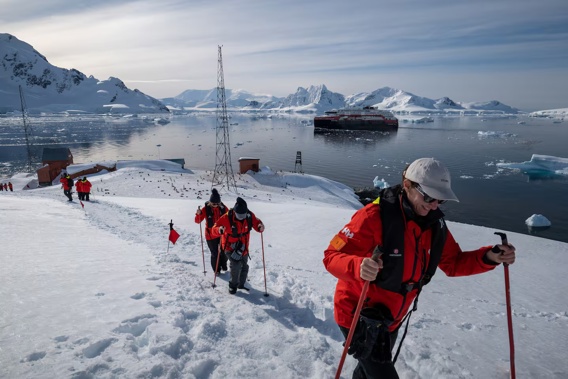 The luggage mishap saw her miss a $22,000 Hurtigruten Expeditions tour of Antarctica, Photo / Thomas Bywater