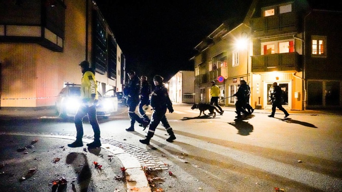 Several people have been killed and others injured by a man armed with a bow and arrow in Kongsberg, Norway. (Photo / AP)