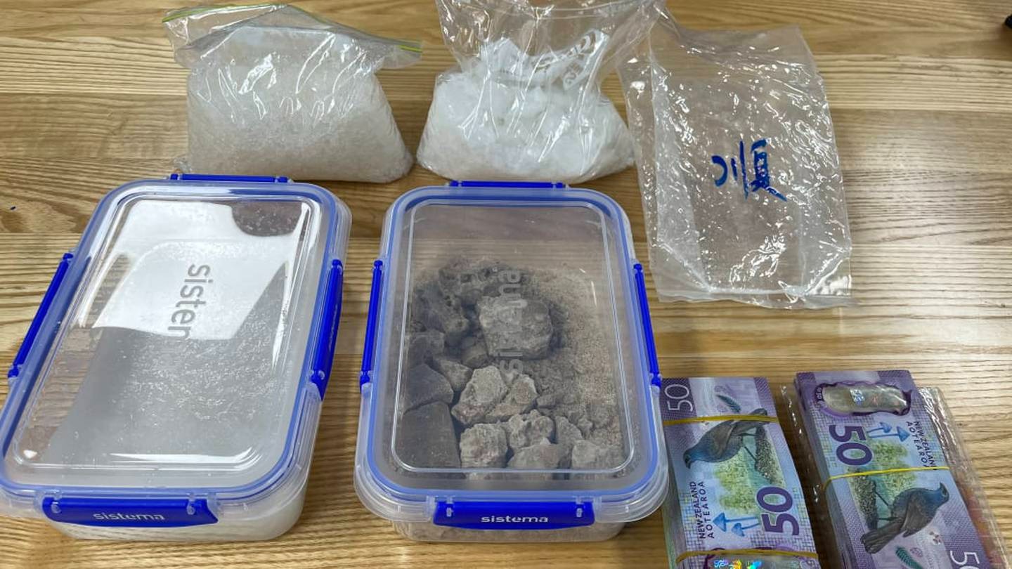 During the six-month operation a total of $1 million in cash has been recovered. Photo / NZ Police, RNZ