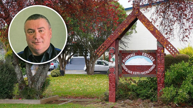 Jerry Jordan (inset) has been stripped of his registration after a sexual relationship with a student at Ruapehu College. Photo / File
