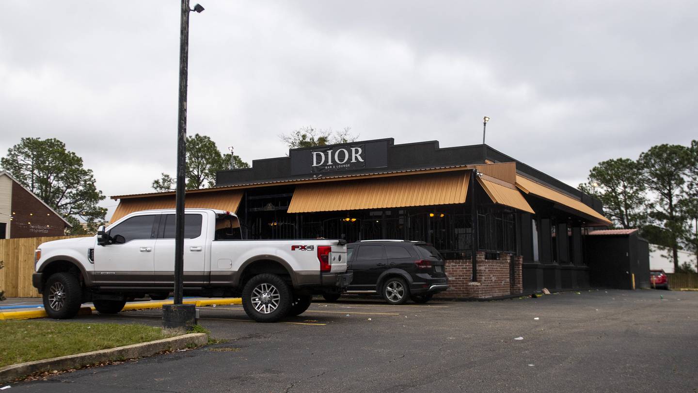 Dior Bar & Lounge on Bennington Avenue was the scene of a shooting that left multiple people injured. Photo / AP