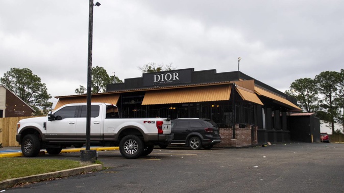 Dior Bar & Lounge on Bennington Avenue was the scene of a shooting that left multiple people injured. Photo / AP