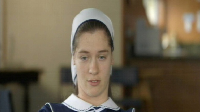 Pearl Valor (nee Hope) is one of six former Gloriavale residents who have just won an injunction to have their employment hearing heard as a matter of urgency. (Photo / TVNZ)