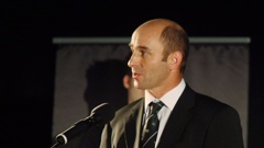 Peter Russell, who died on Thursday, pictured as Hawke's Bay Sports Awards Coach of the Year in 2007, after coaching the Magpies to their first NPC top-level semi-final in his first season at the helm after arriving in the Bay.